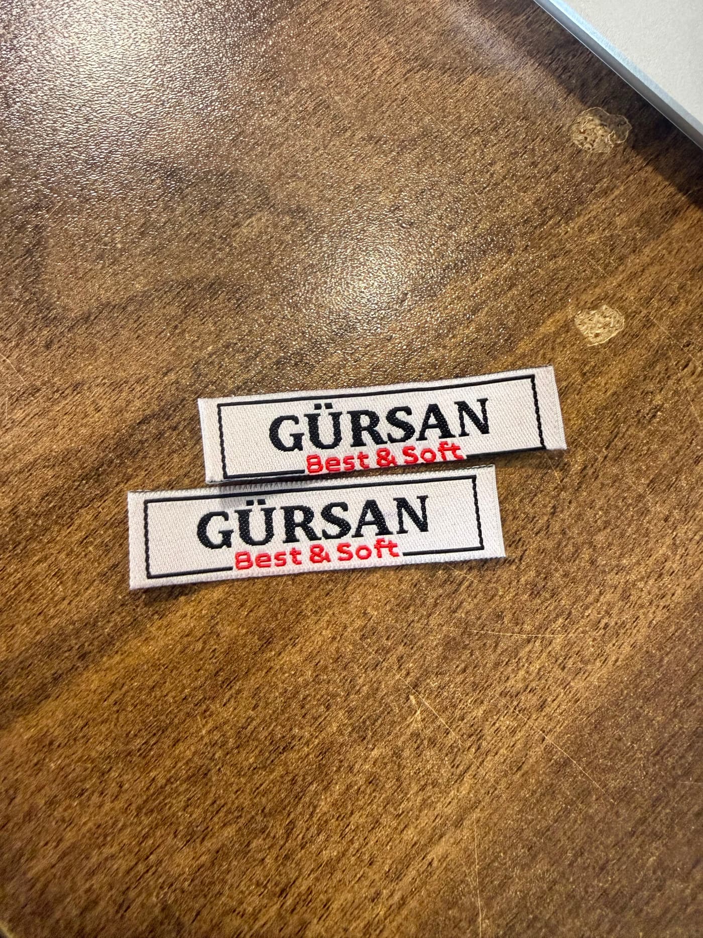 Gürsan — toxunma geyim etiketləri — Mətbəə çapı, Print Group Bakı
