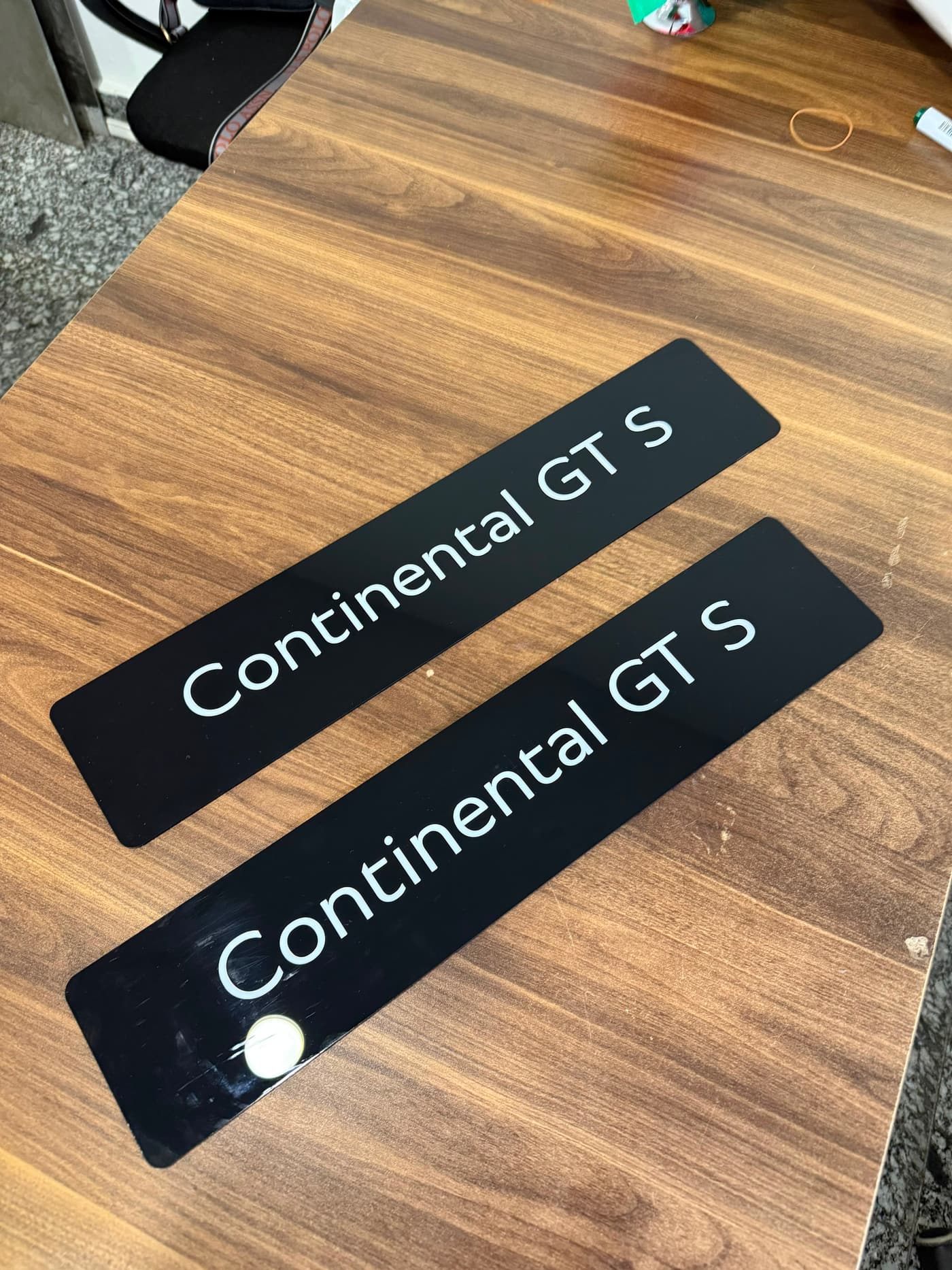Continental GT S — akril lövhələr — Reklam çapı, Print Group Bakı