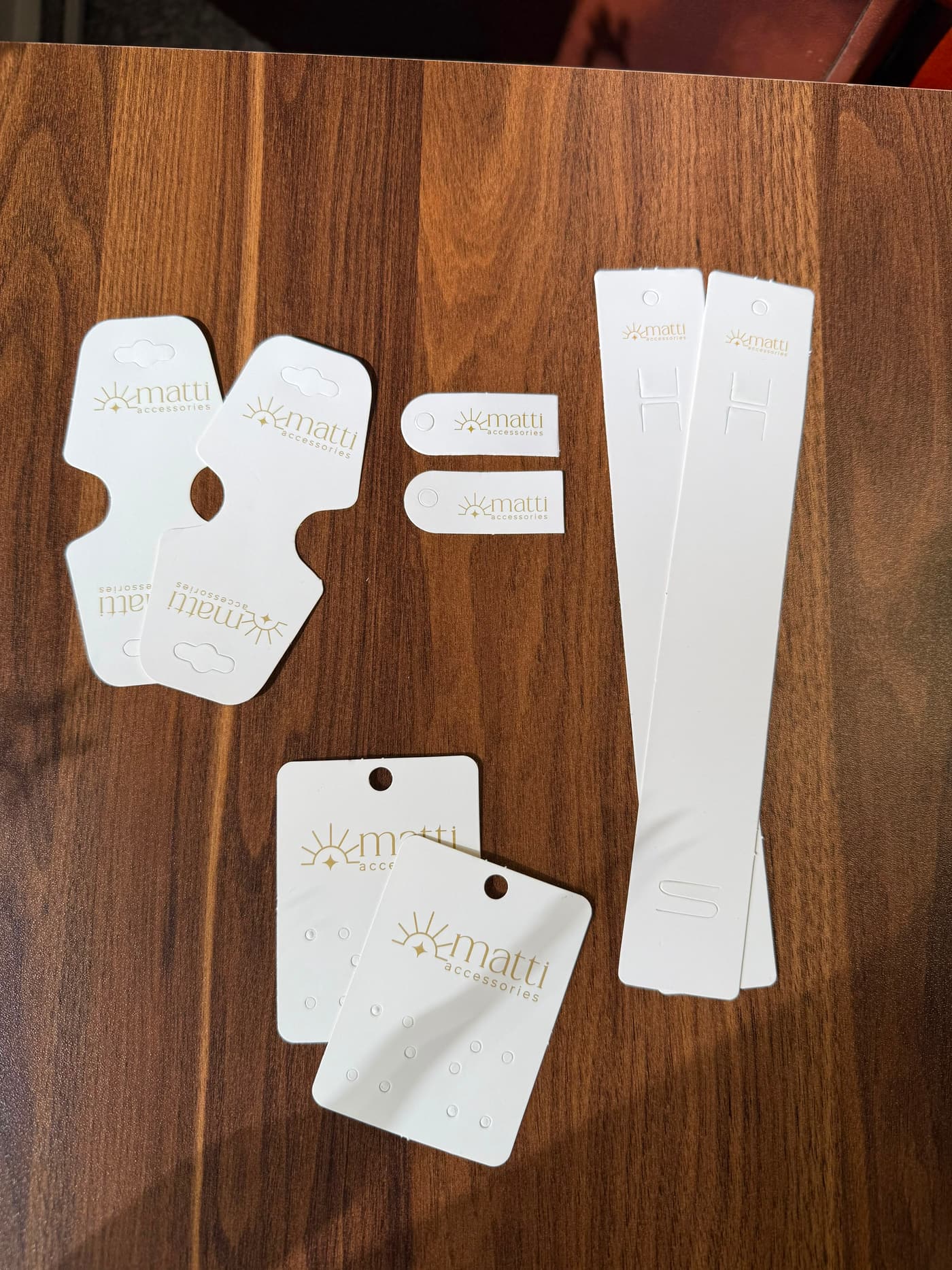 Matti Accessories — aksesuar kartları — Mətbəə çapı, Print Group Bakı